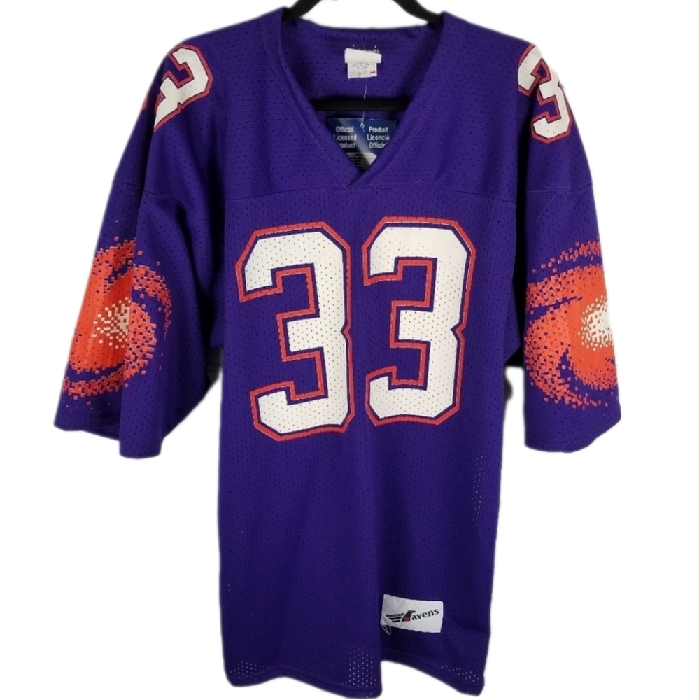 RAVENS ATHLETIC | vintage #33 Tony Baker 1991-92 WLAF Frankfurt Galaxy jersey